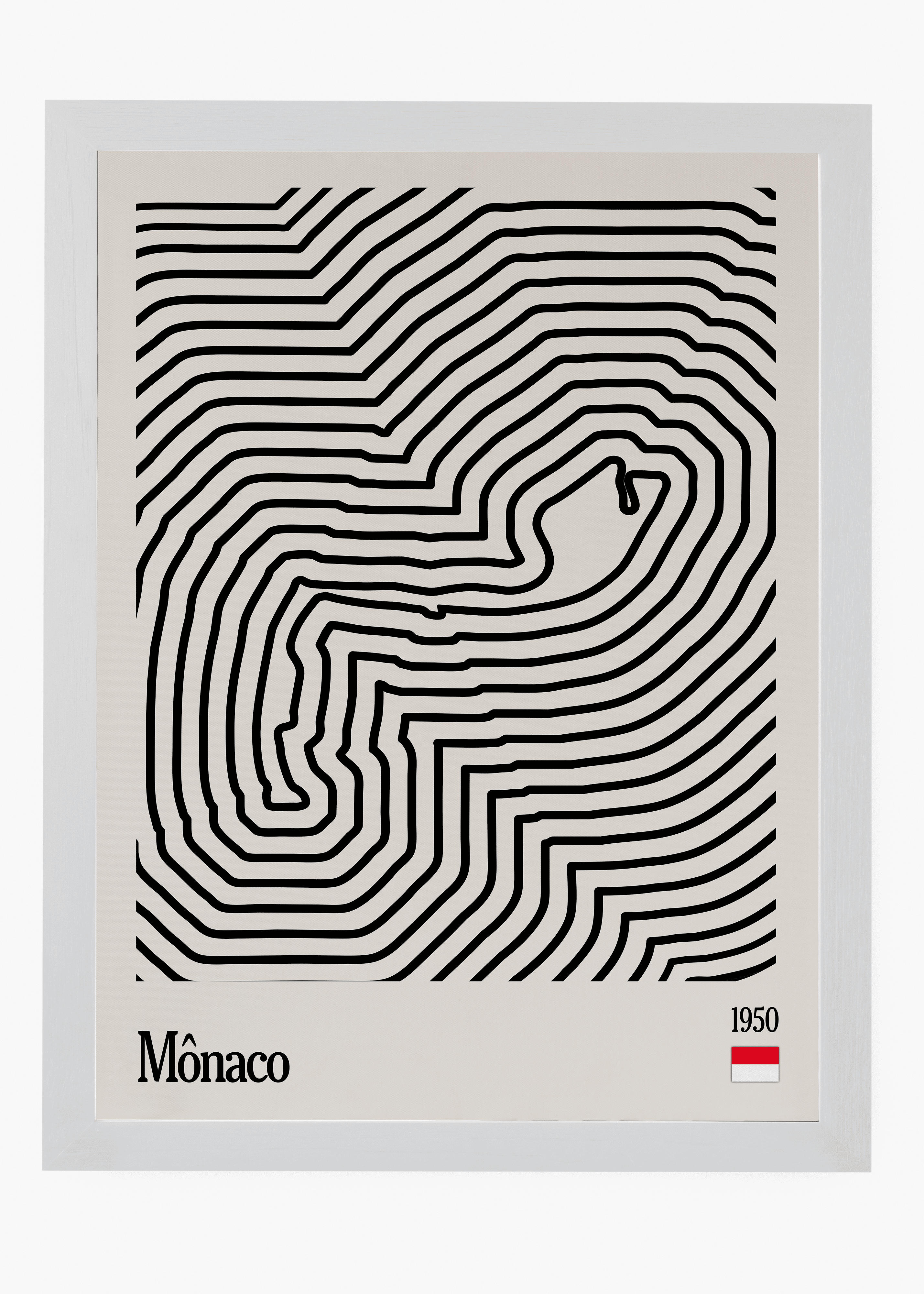 Quadro Mônaco Mosaic