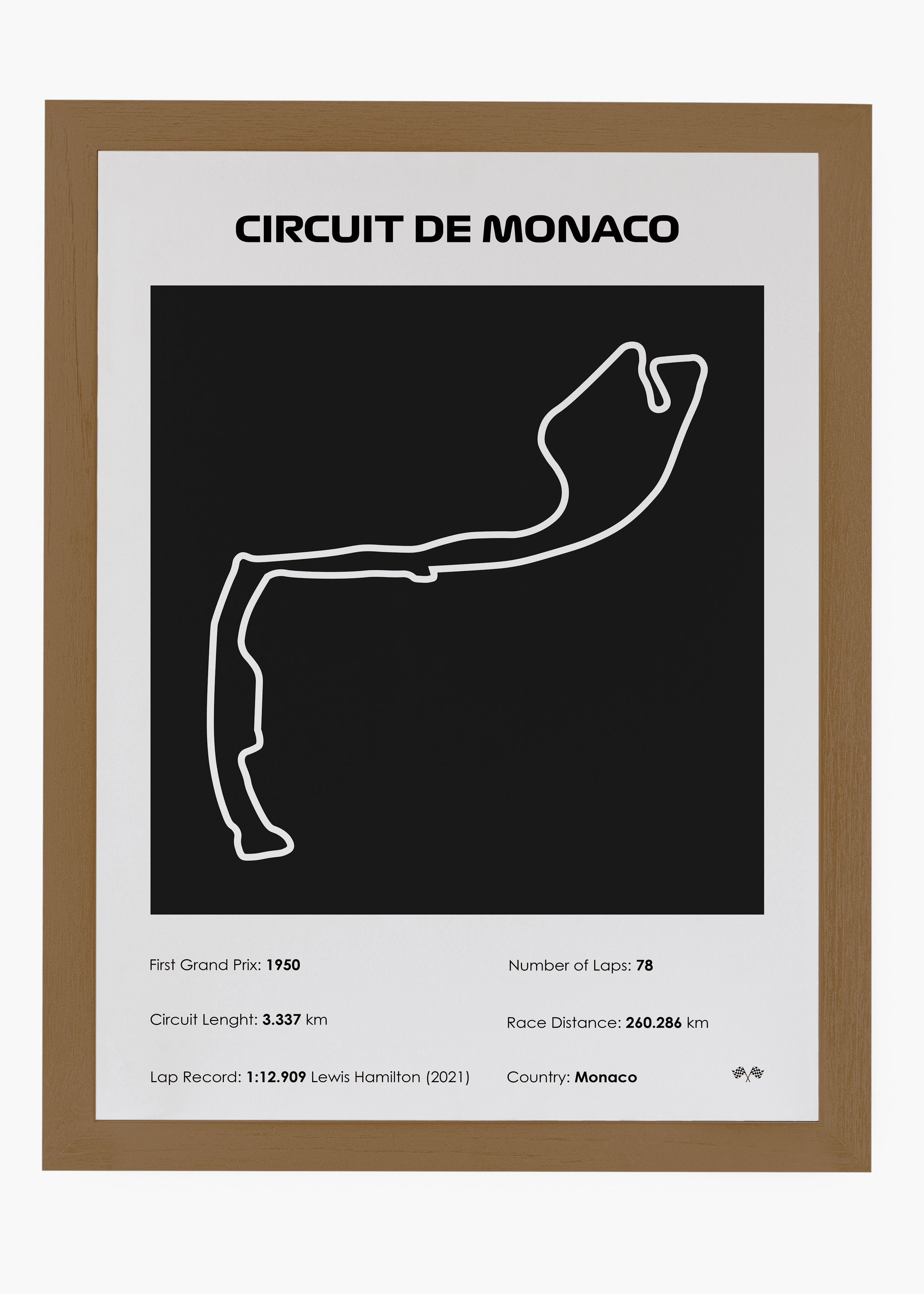 Quadro Mônaco Black