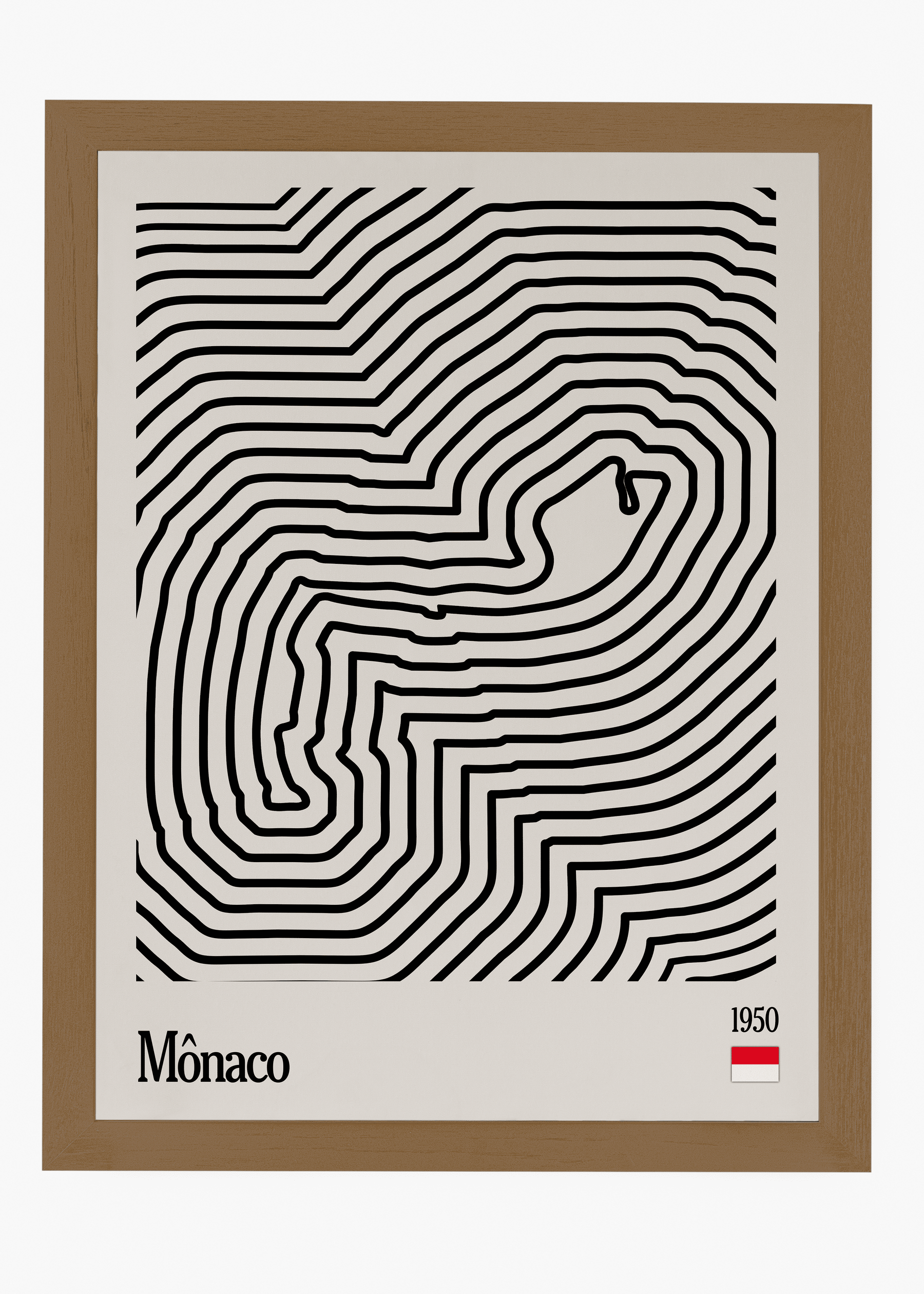 Quadro Mônaco Mosaic