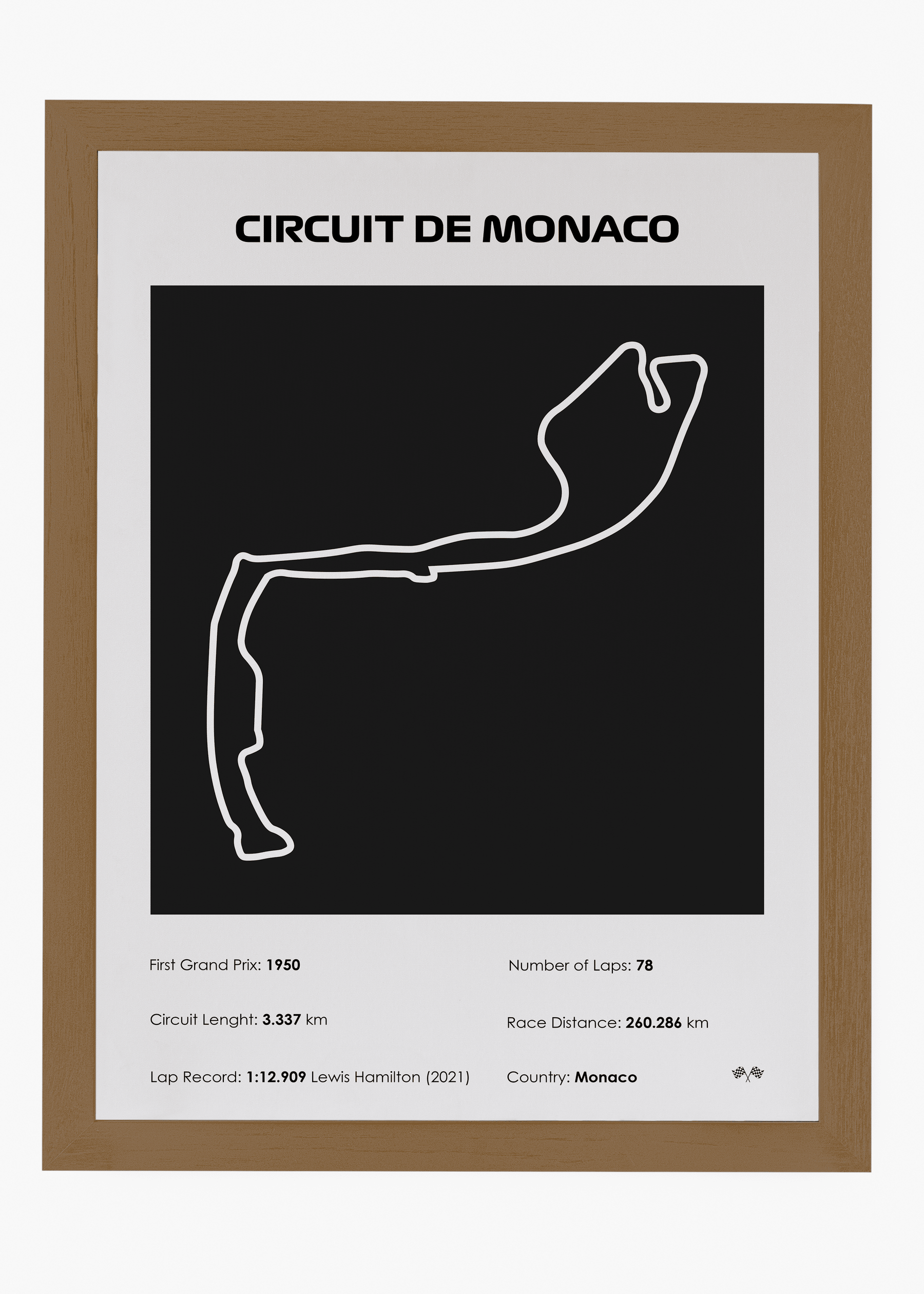 Quadro Mônaco Black