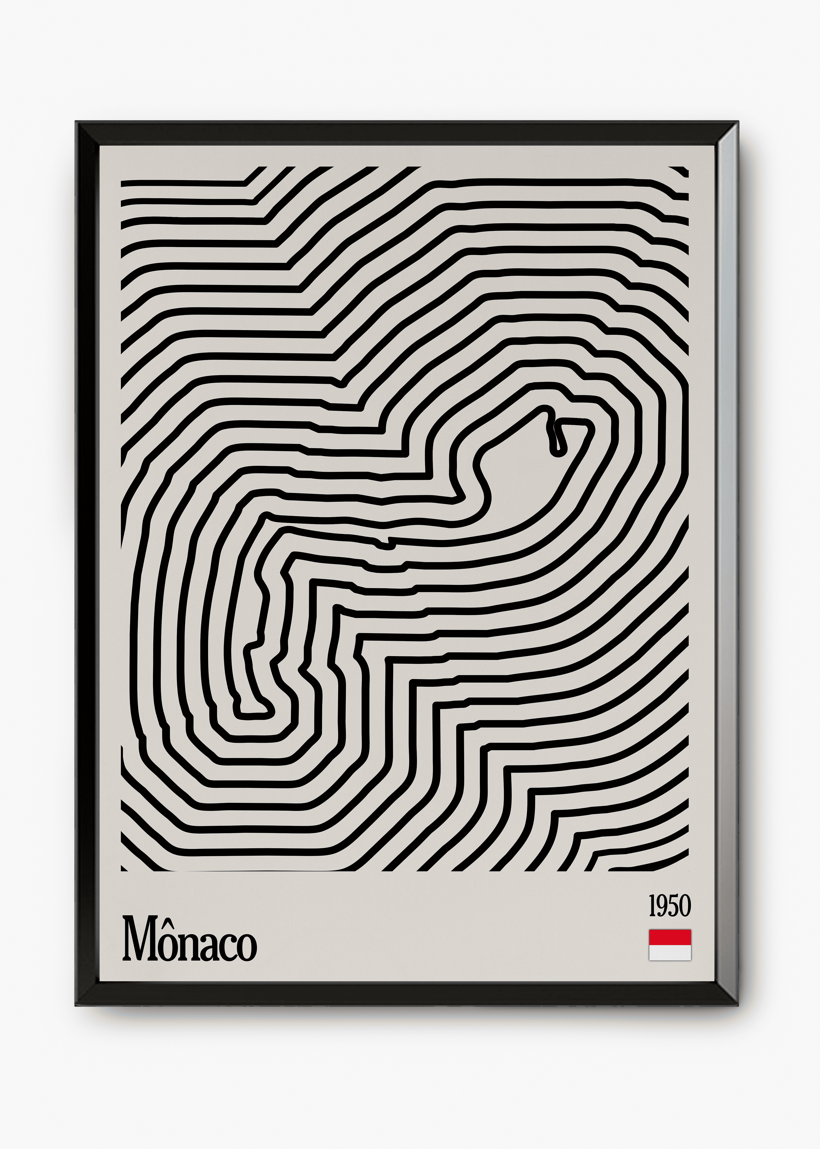 Quadro Mônaco Mosaic