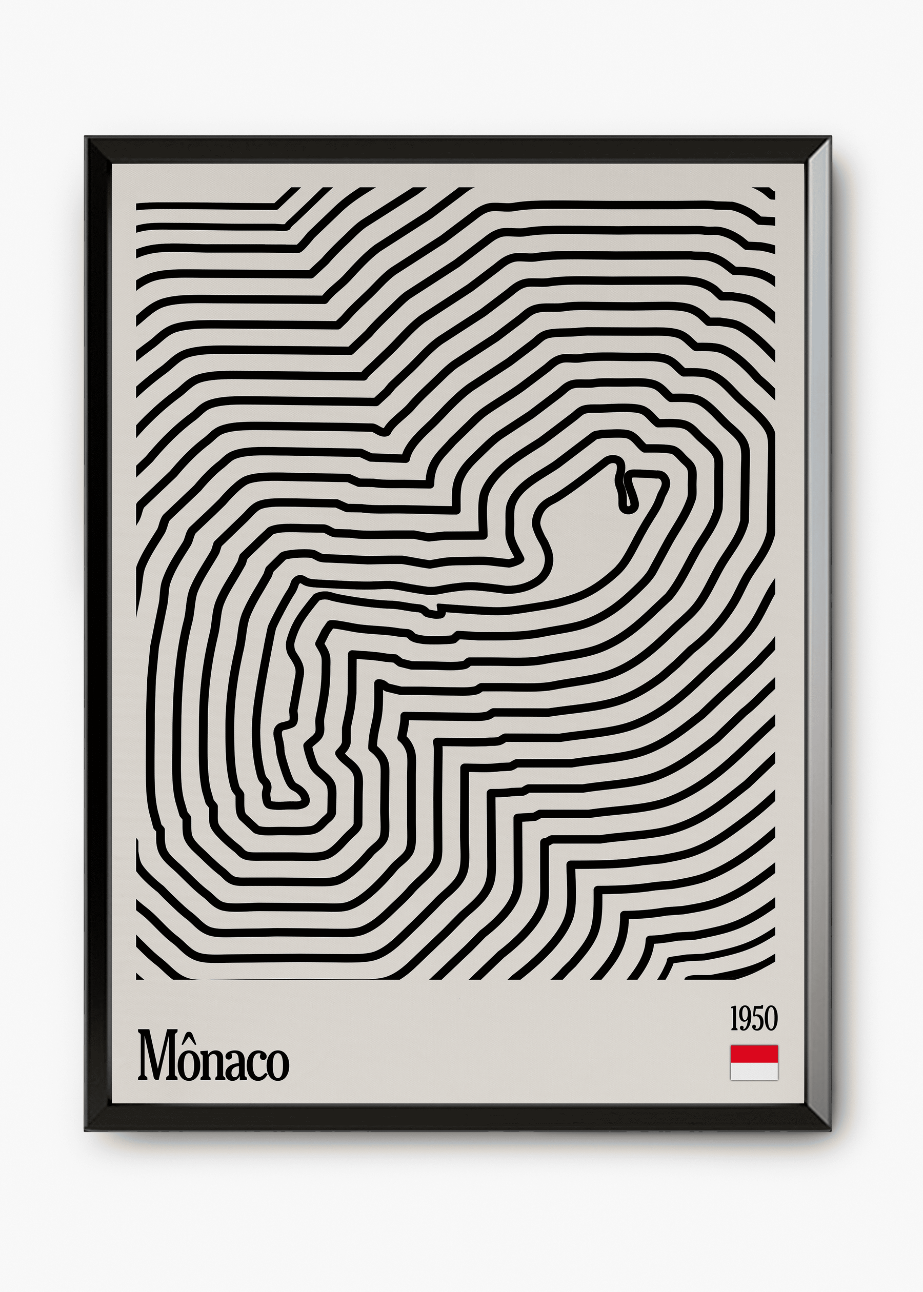 Quadro Mônaco Mosaic
