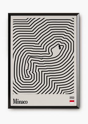 Quadro Mônaco Mosaic