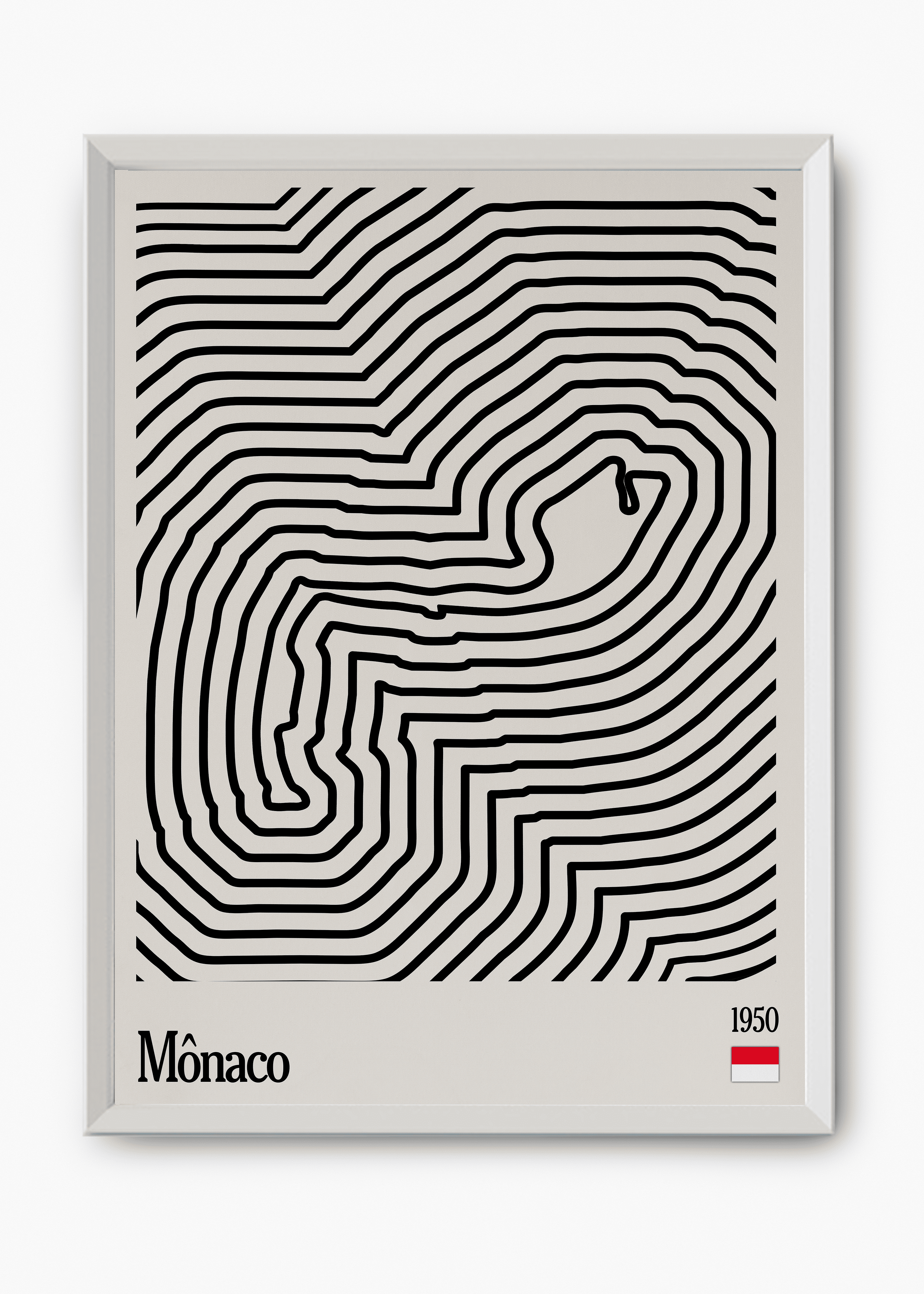 Quadro Mônaco Mosaic