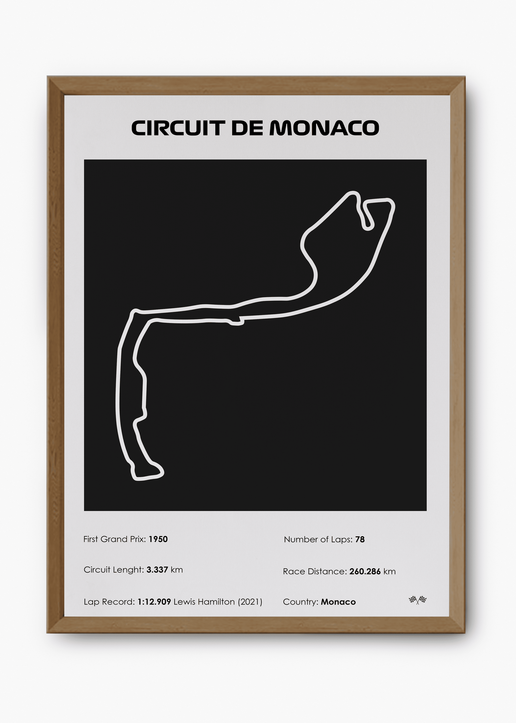 Quadro Mônaco Black