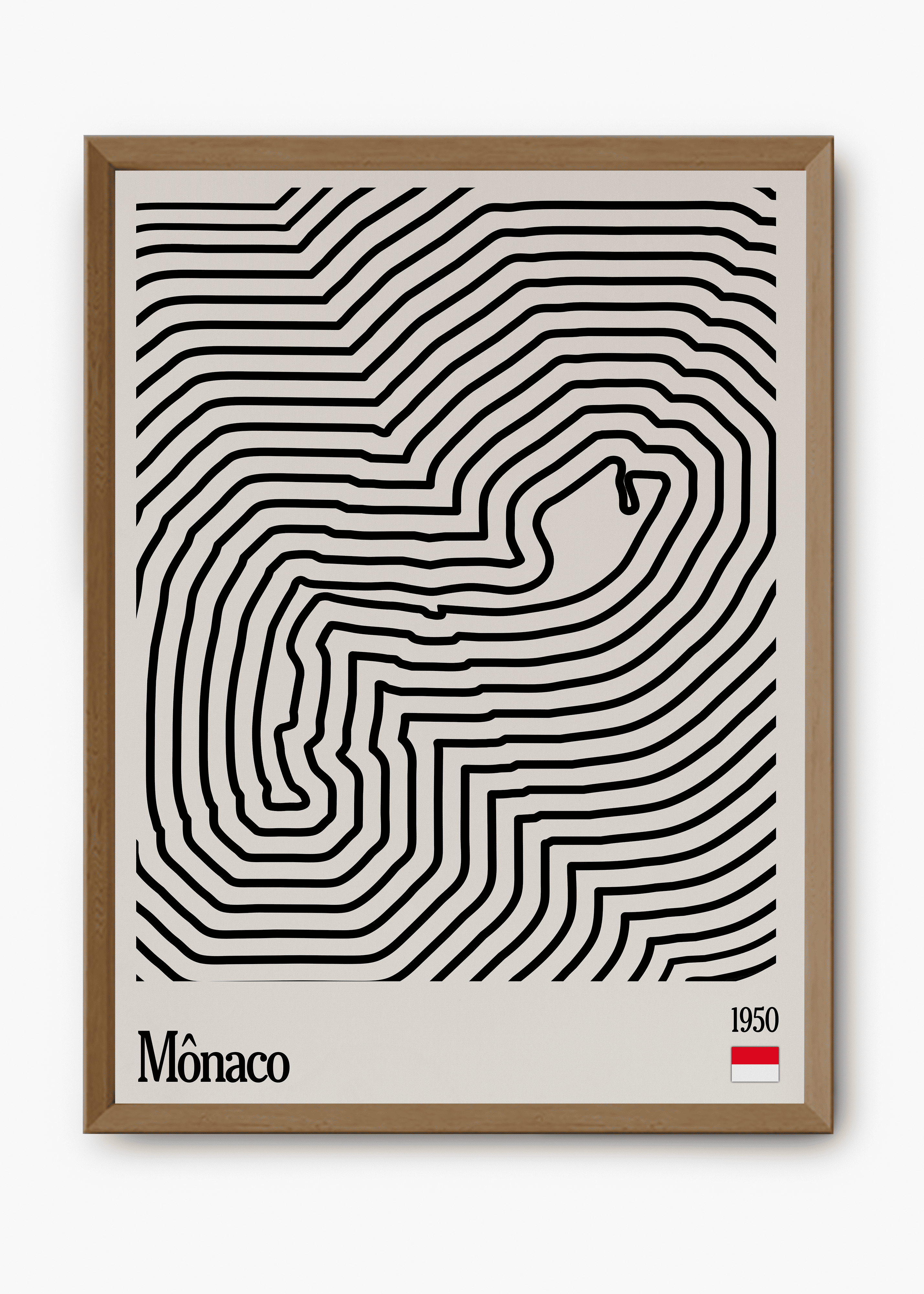 Quadro Mônaco Mosaic