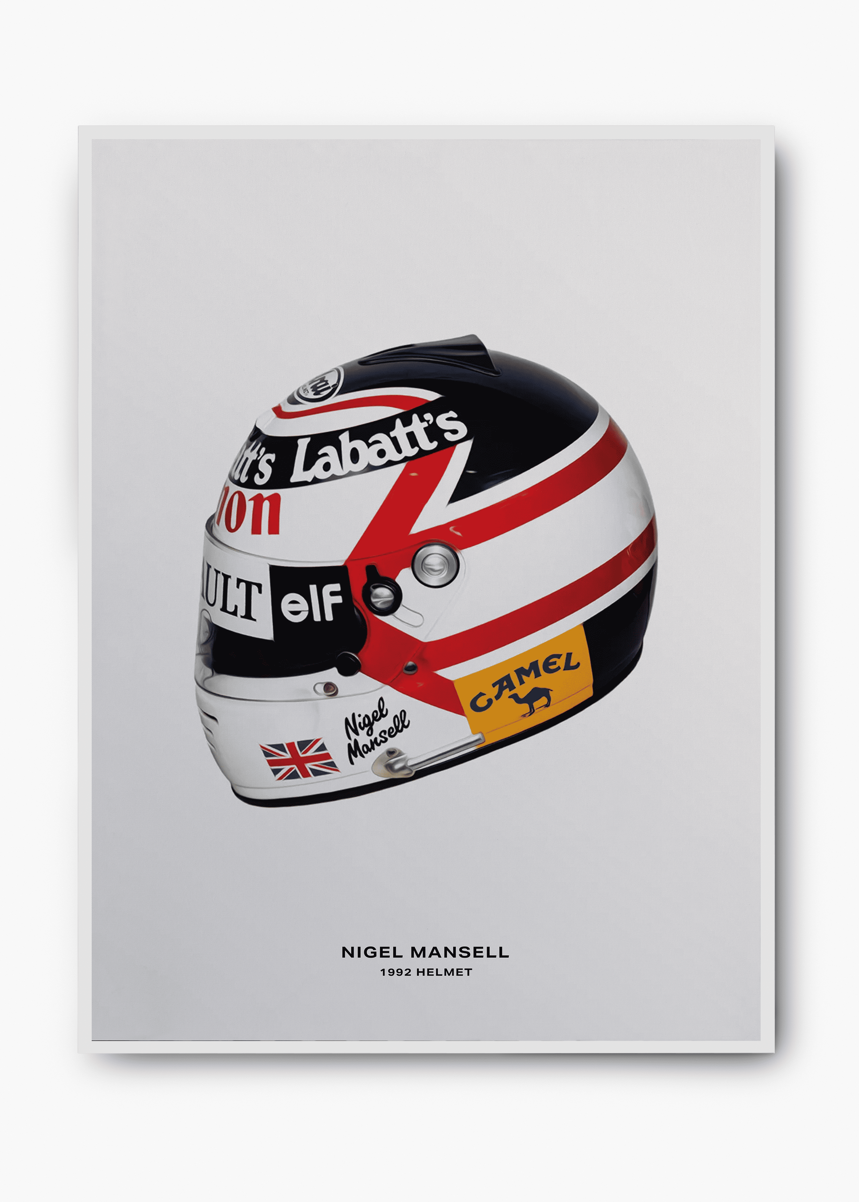 Quadro Nigel Mansell 1992