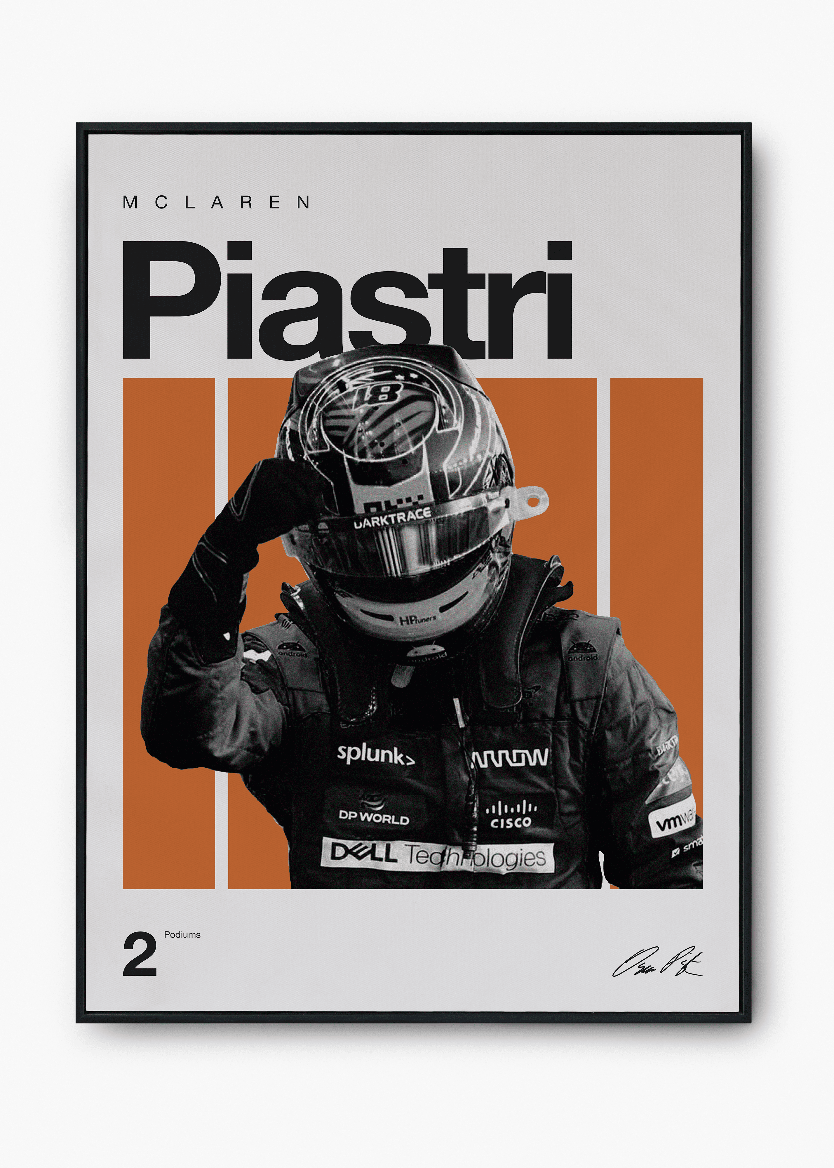Quadro Oscar Piastri F1