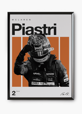 Quadro Oscar Piastri F1