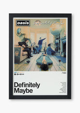 Quadro Oasis Definitely Maybe