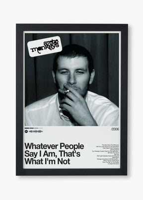 Quadro Arctic Monkeys Whatever People Say I Am, That's What I'm Not