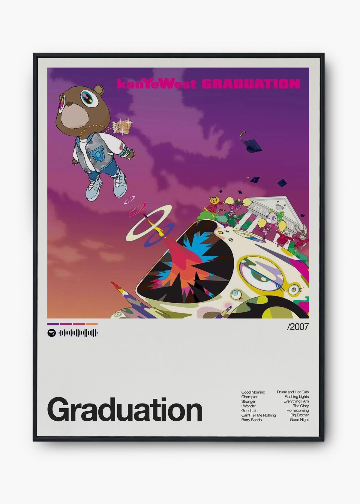 Quadro Kanye West Graduation