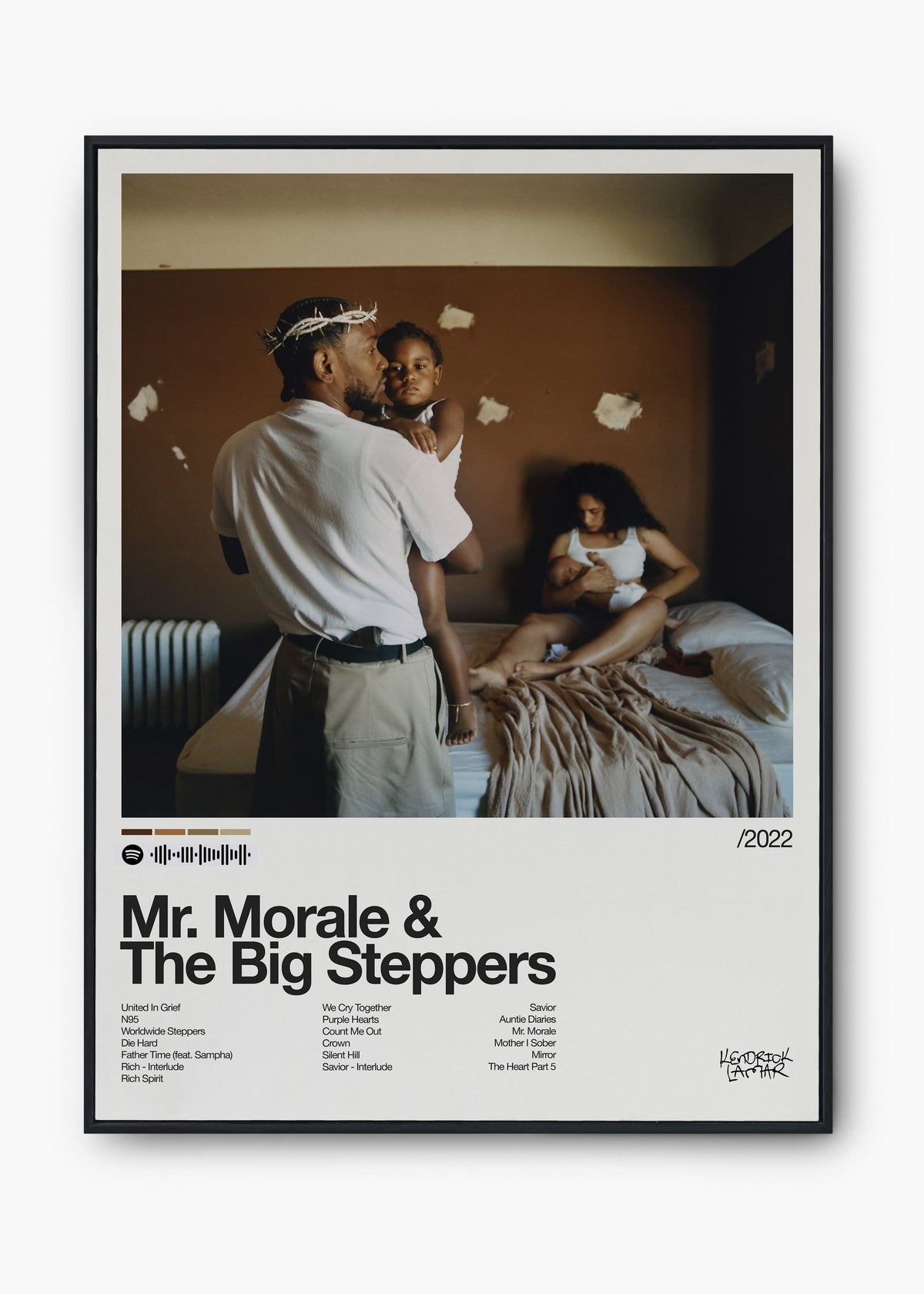 Quadro Kendrick Lamar Mr. Morale & The Big Steppers