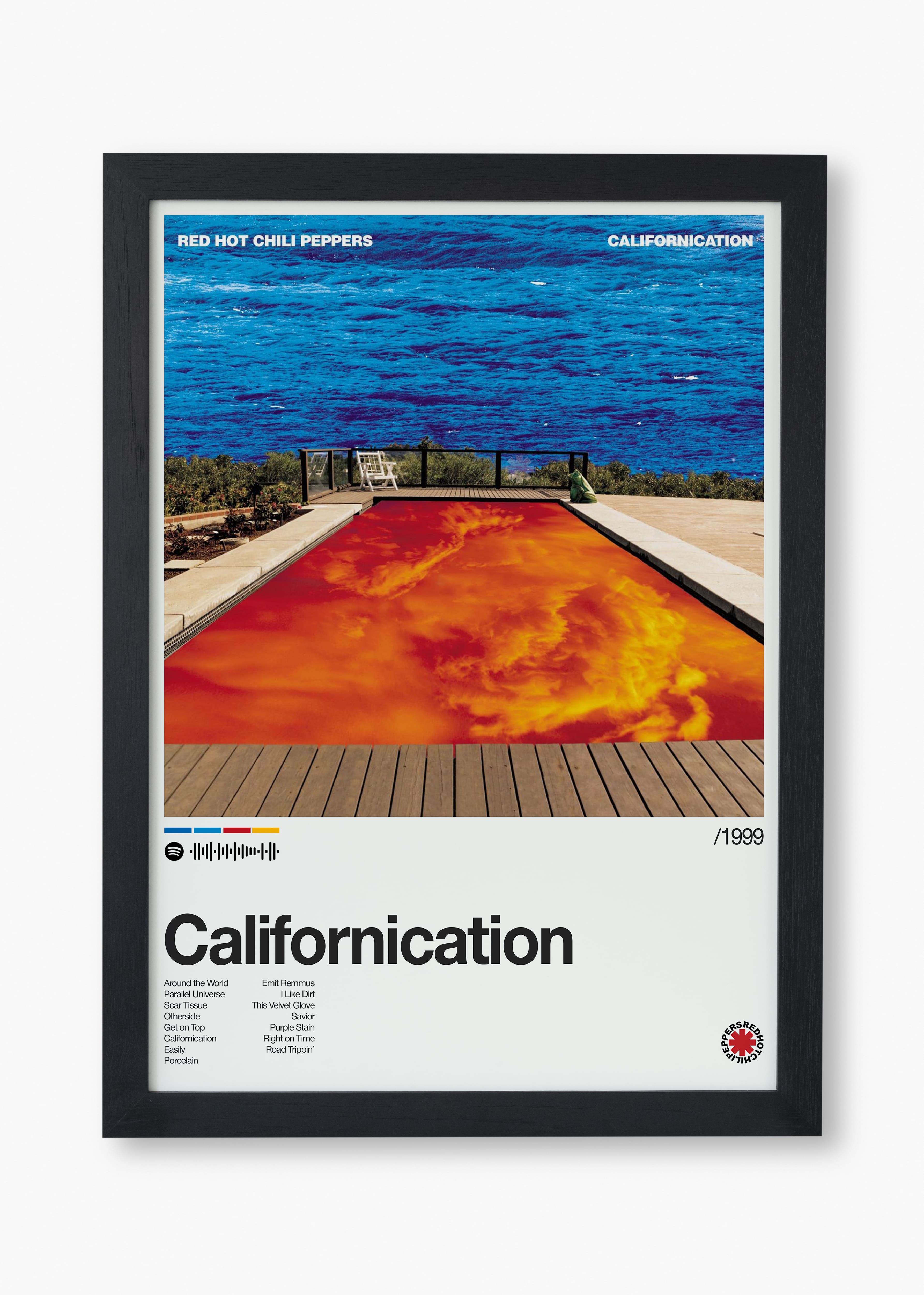 Quadro Californication Red Hot Chili Peppers 2
