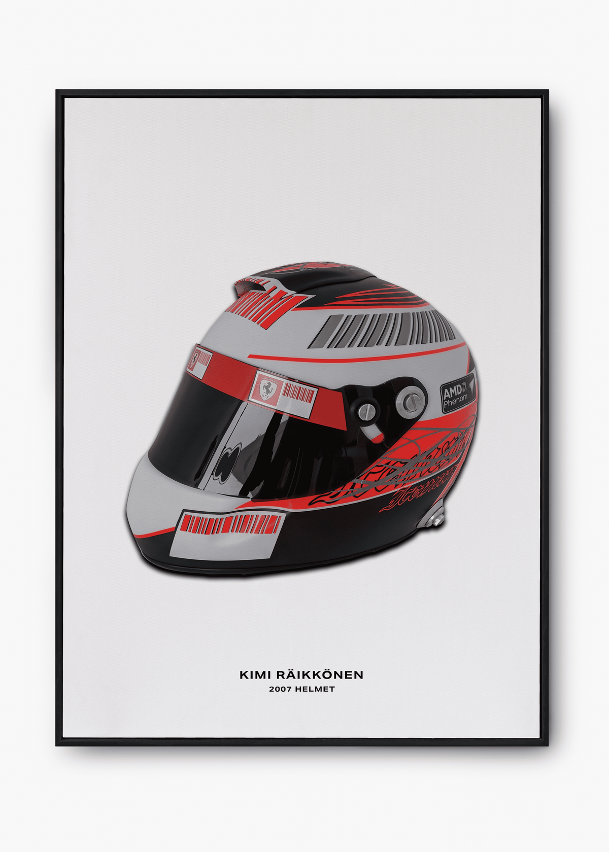 Quadro Kimi Raikkonen 2007