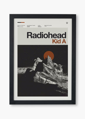 Quadro Radiohead Kid A