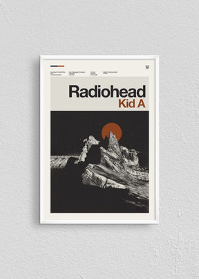 Quadro Radiohead Kid A