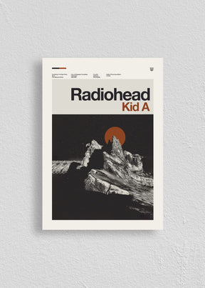 Quadro Radiohead Kid A