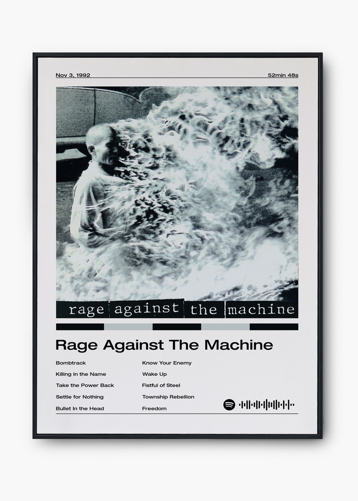 Quadro Rage Against The Machine Against The Machine