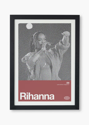 Quadro Rihanna Silver
