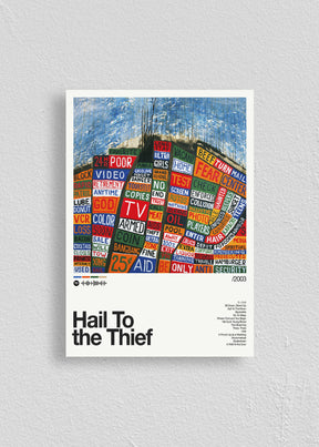 Quadro Radiohead Hail to the Thief
