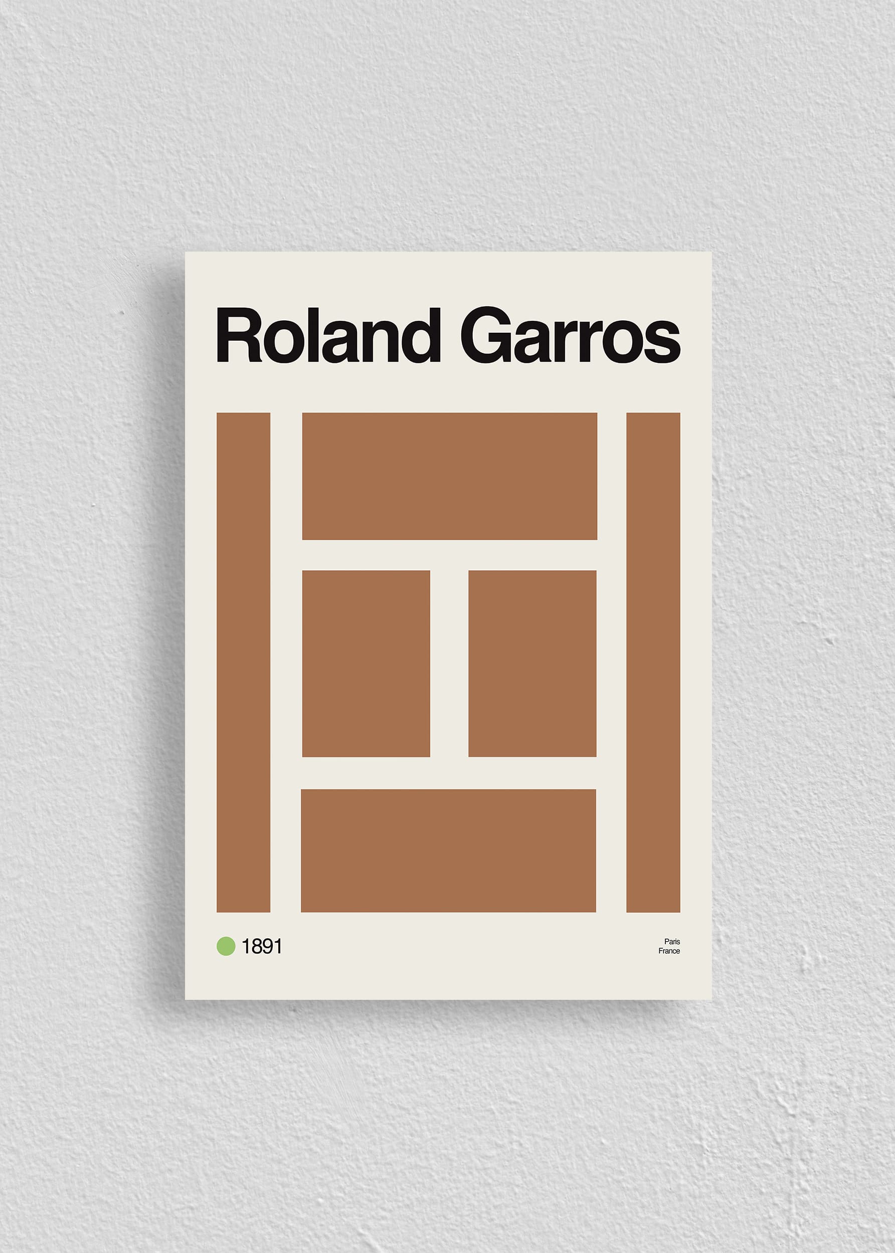 Quadro Tenis Roland Garros