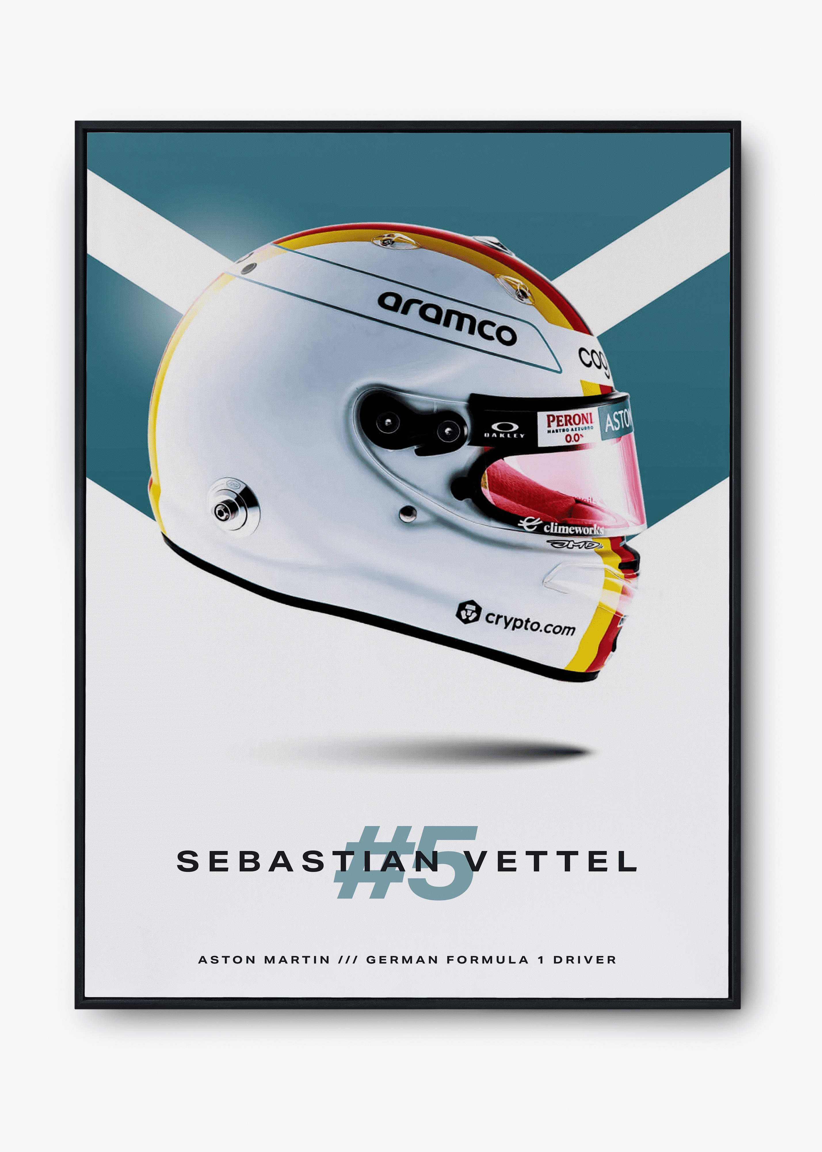 Quadro Sebastian Vettel 2022
