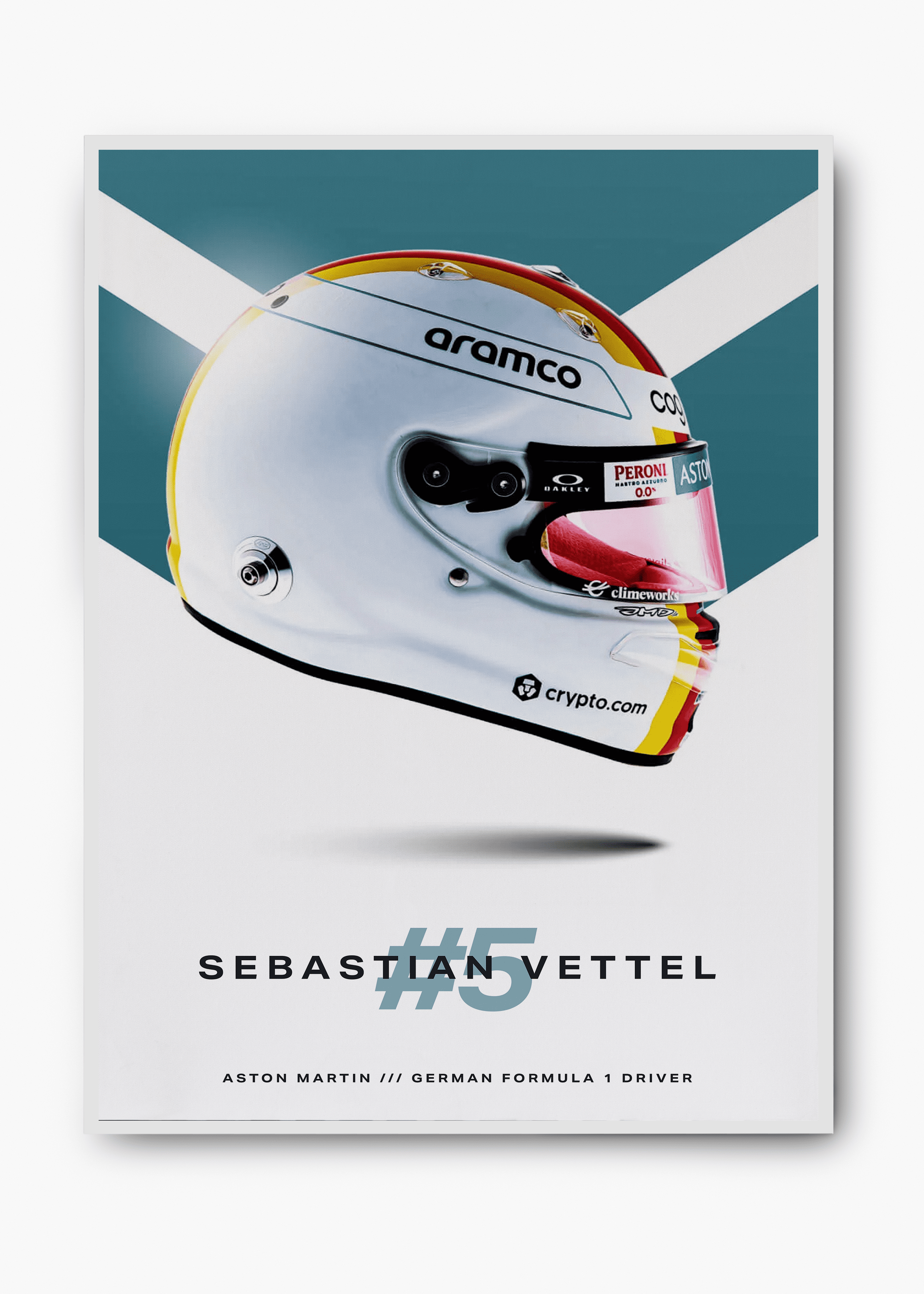 Quadro Sebastian Vettel 2022