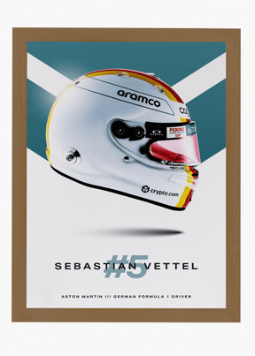 Quadro Sebastian Vettel 2022