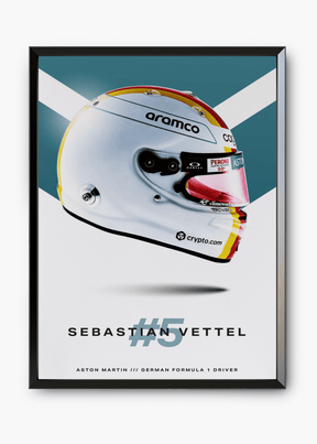Quadro Sebastian Vettel 2022