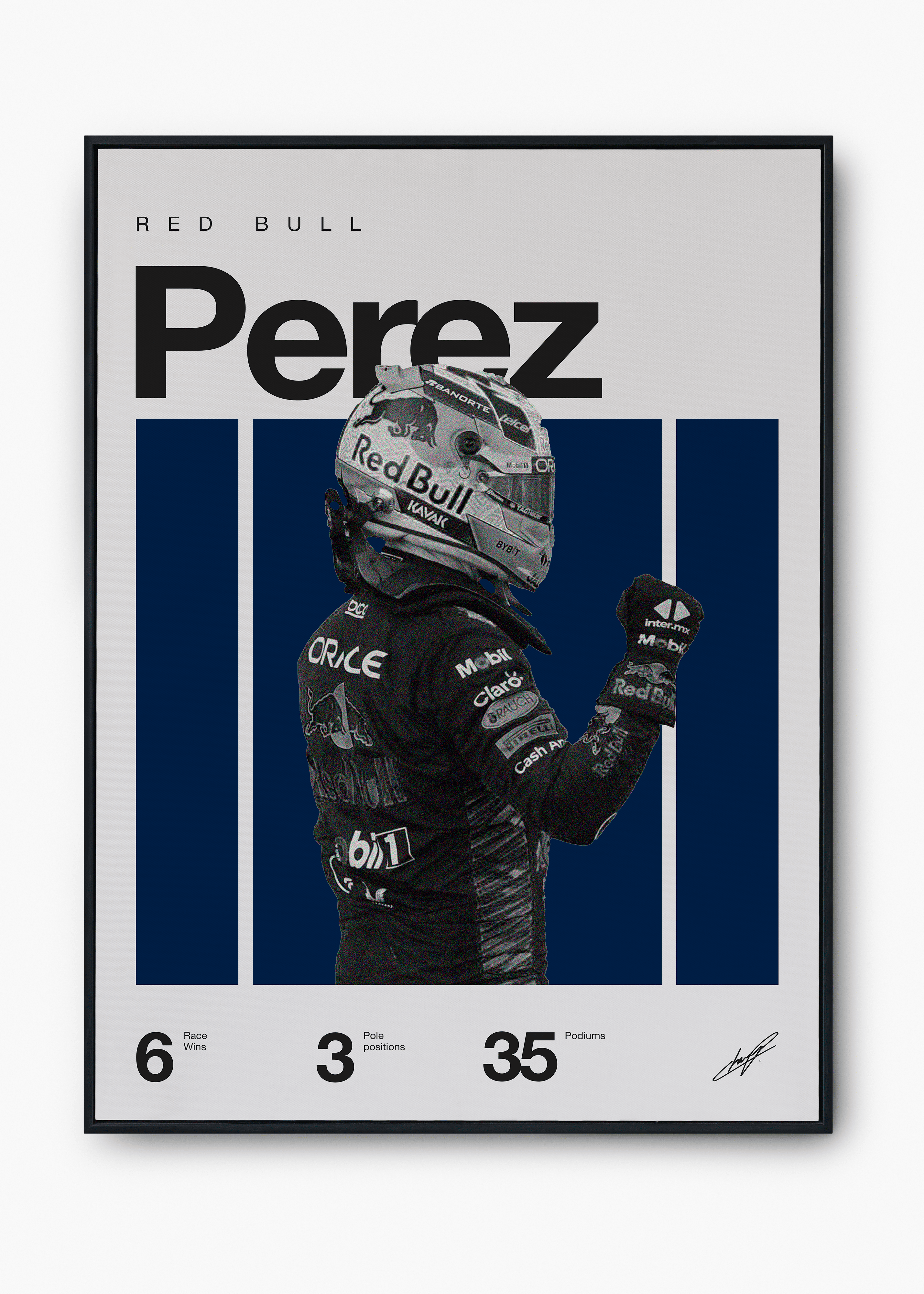 Quadro Sergio Perez F1