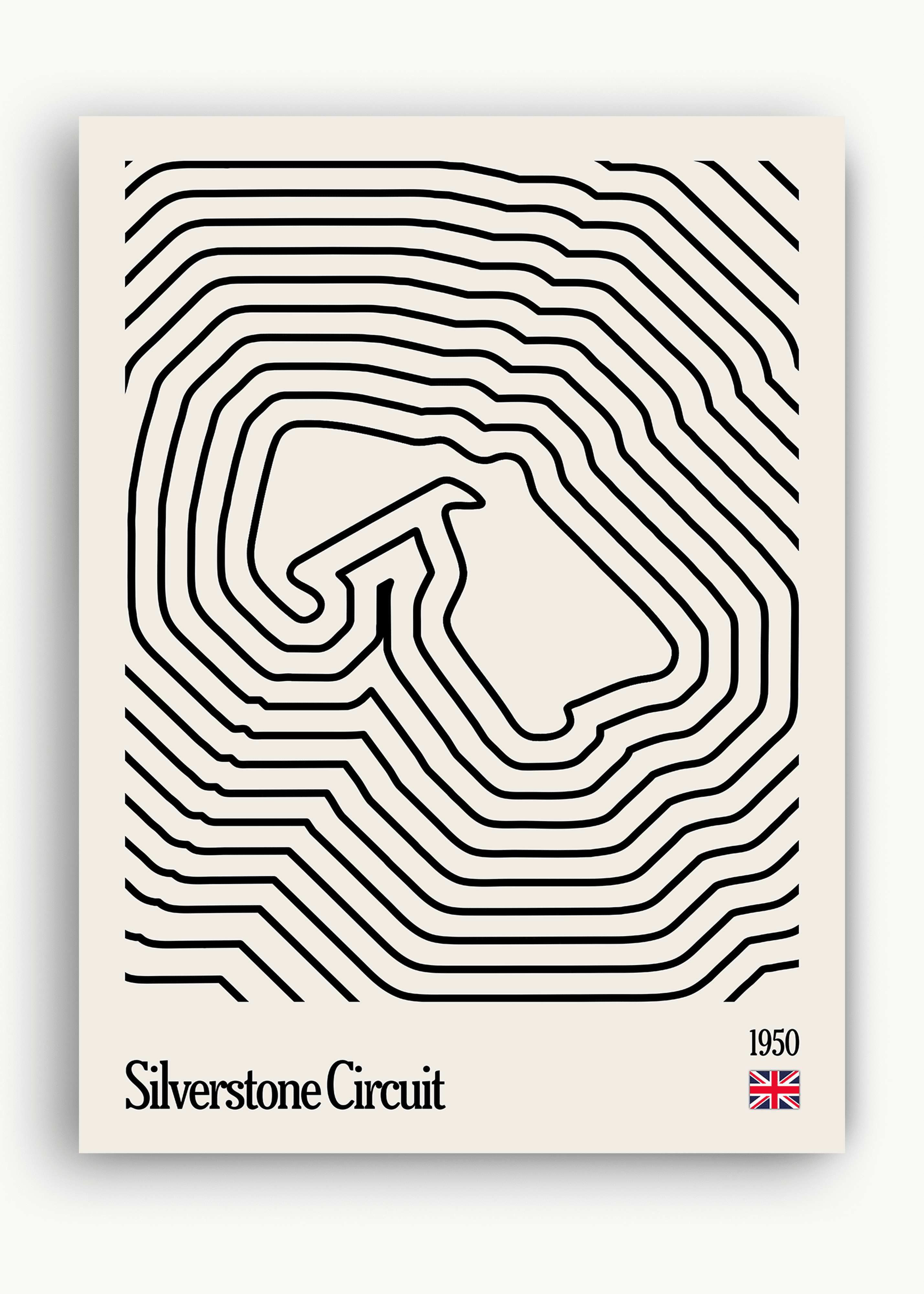 Quadro Silverstone Mosaic