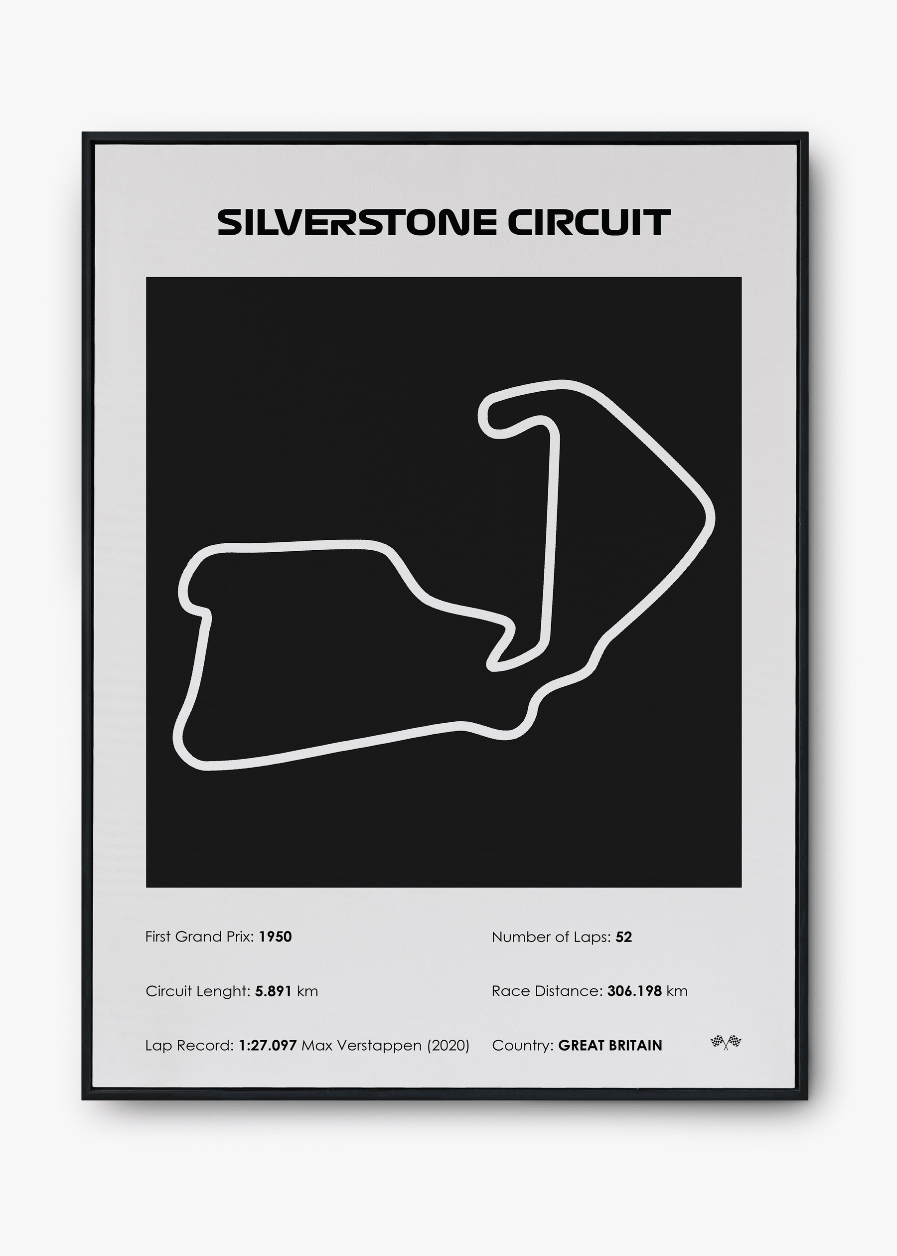 Quadro Silverstone Black