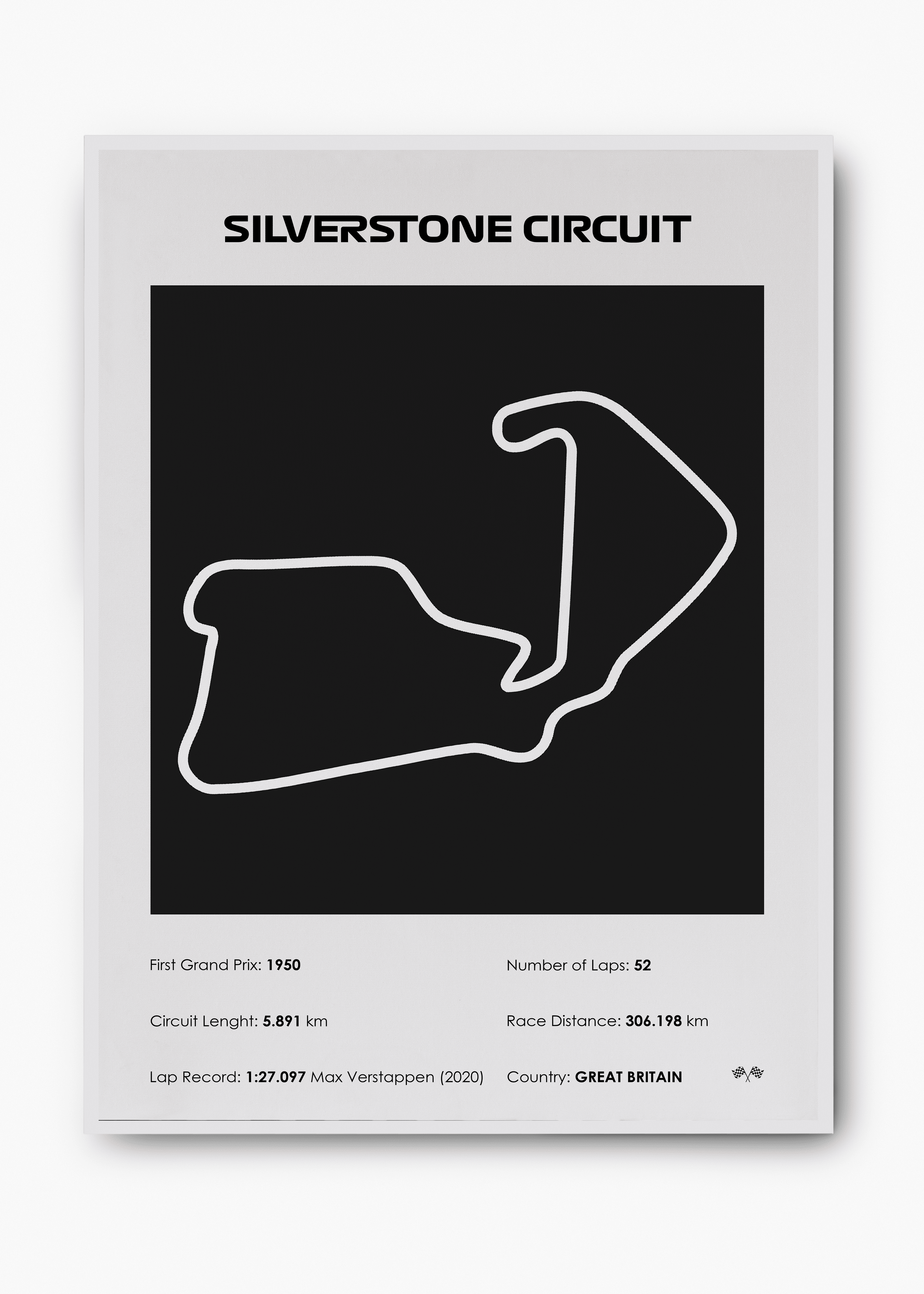 Quadro Silverstone Black