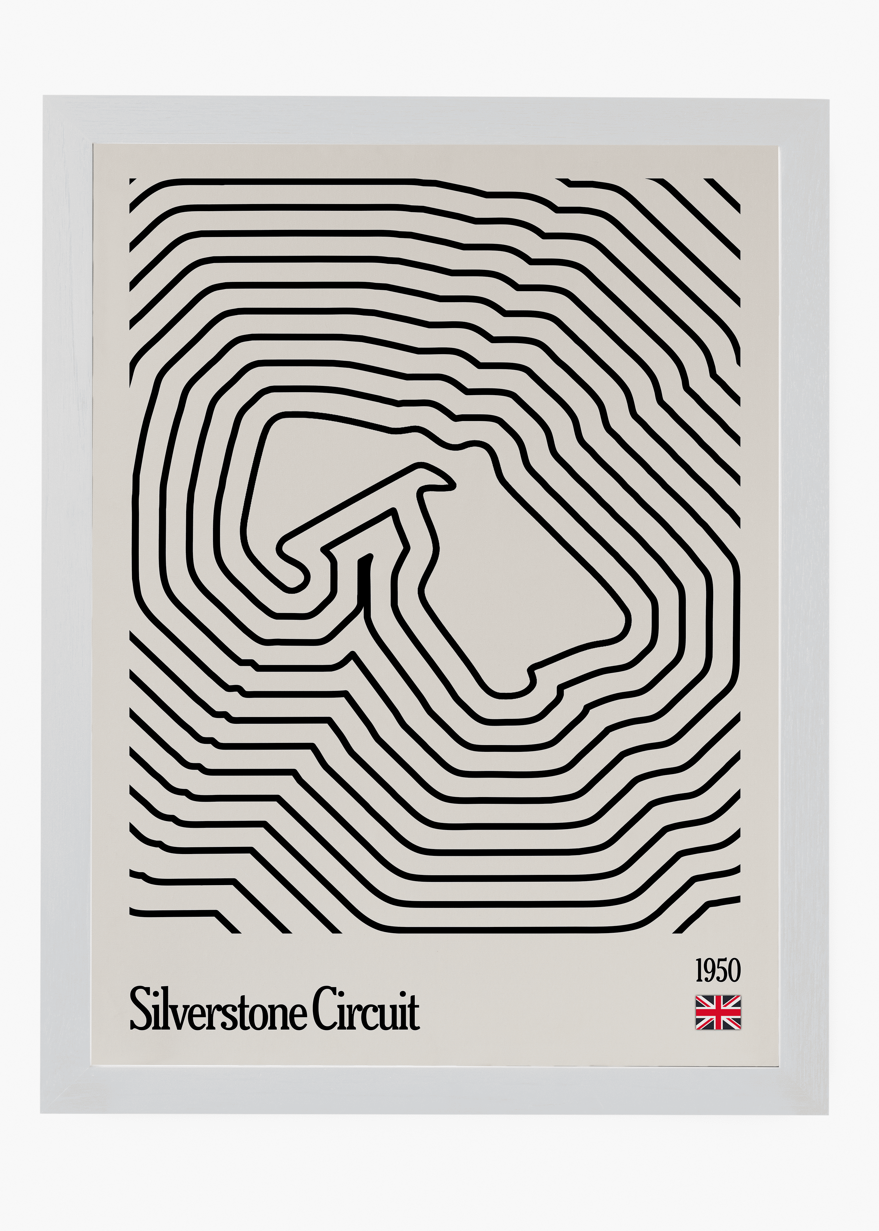 Quadro Silverstone Mosaic