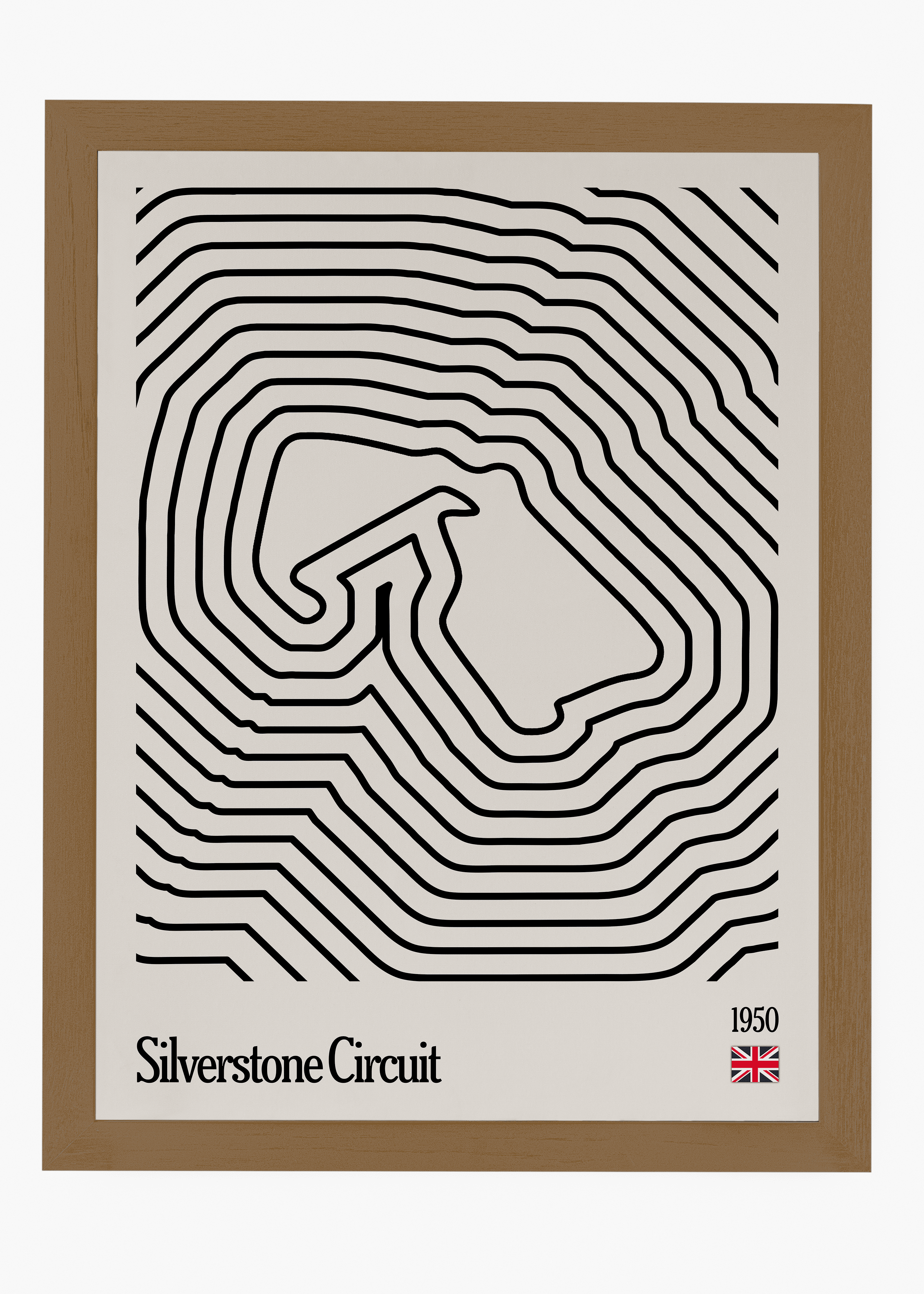 Quadro Silverstone Mosaic