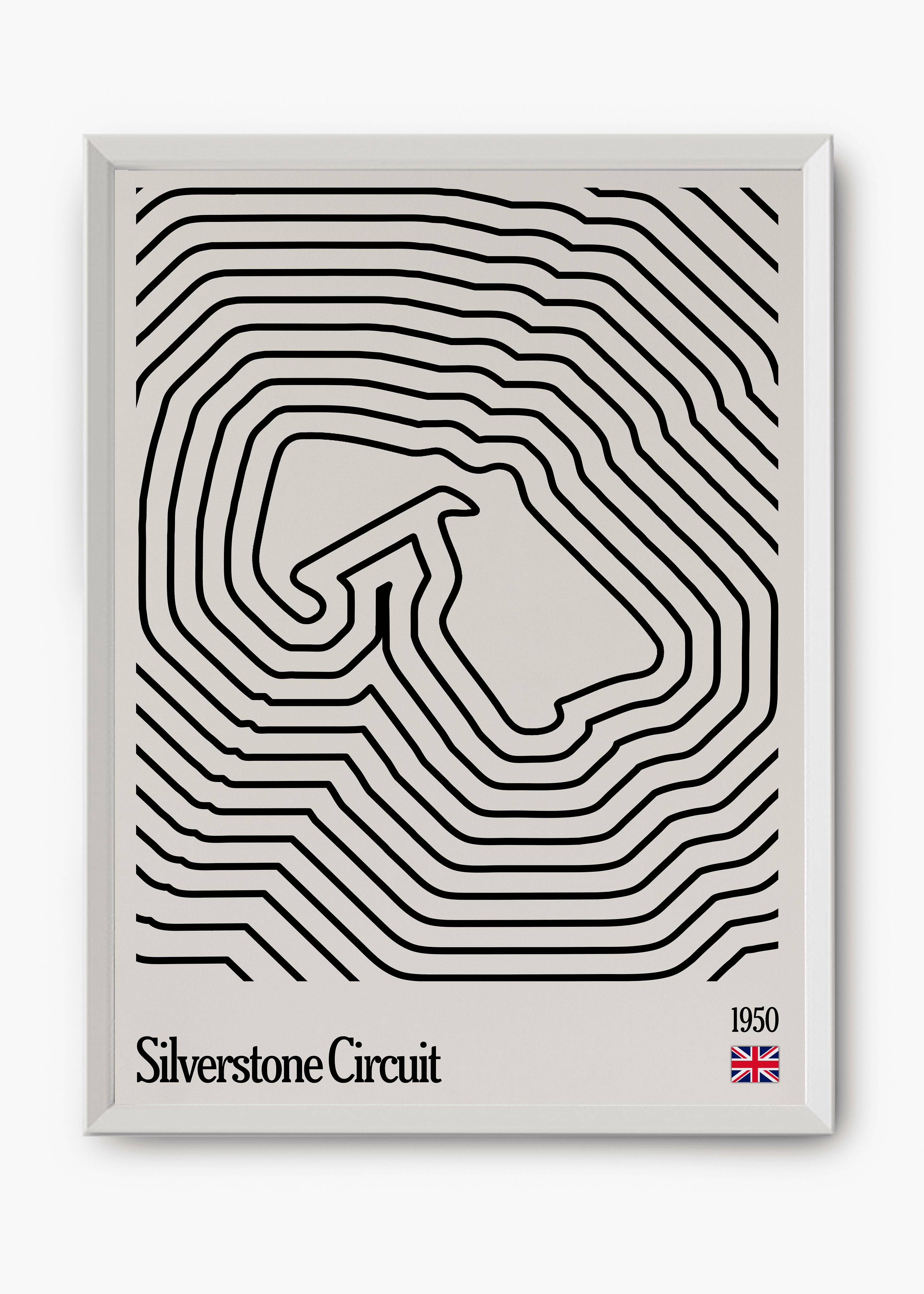 Quadro Silverstone Mosaic