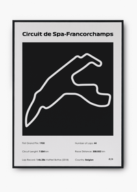 Quadro Spa-Francorchamps Black