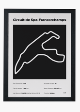 Quadro Spa-Francorchamps Black