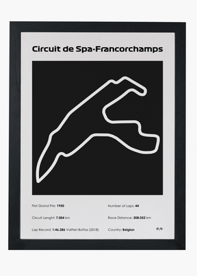 Quadro Spa-Francorchamps Black
