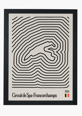 Quadro Spa-Francorchamps Mosaic