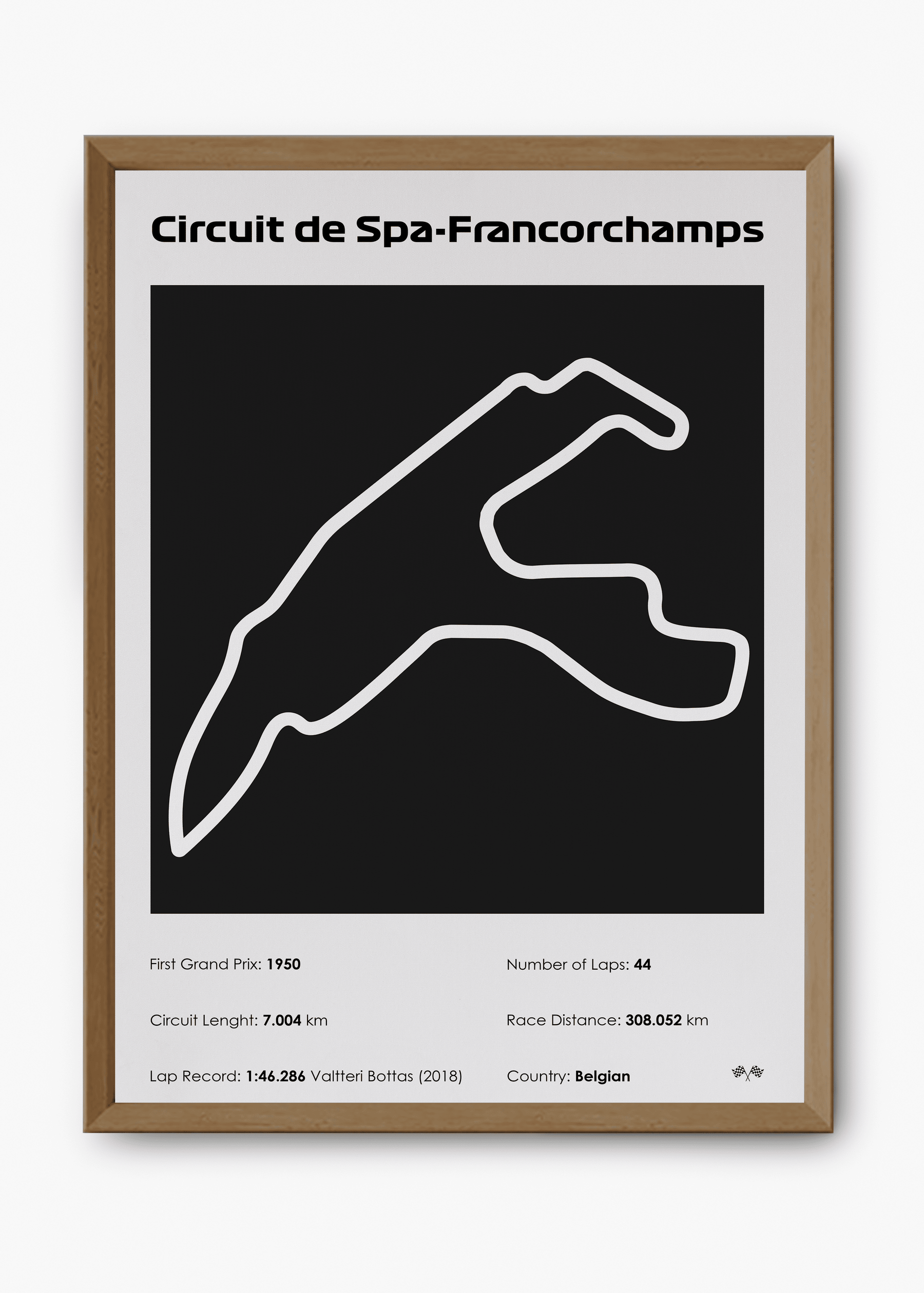 Quadro Spa-Francorchamps Black