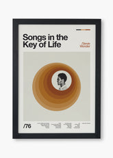 Quadro Stevie Wonder Songs In The Key Of Life