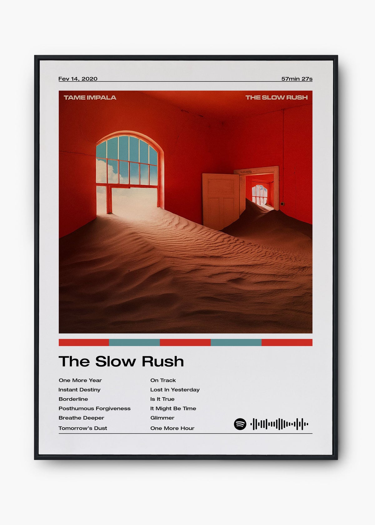 Quadro Tame Impala The Slow Rush
