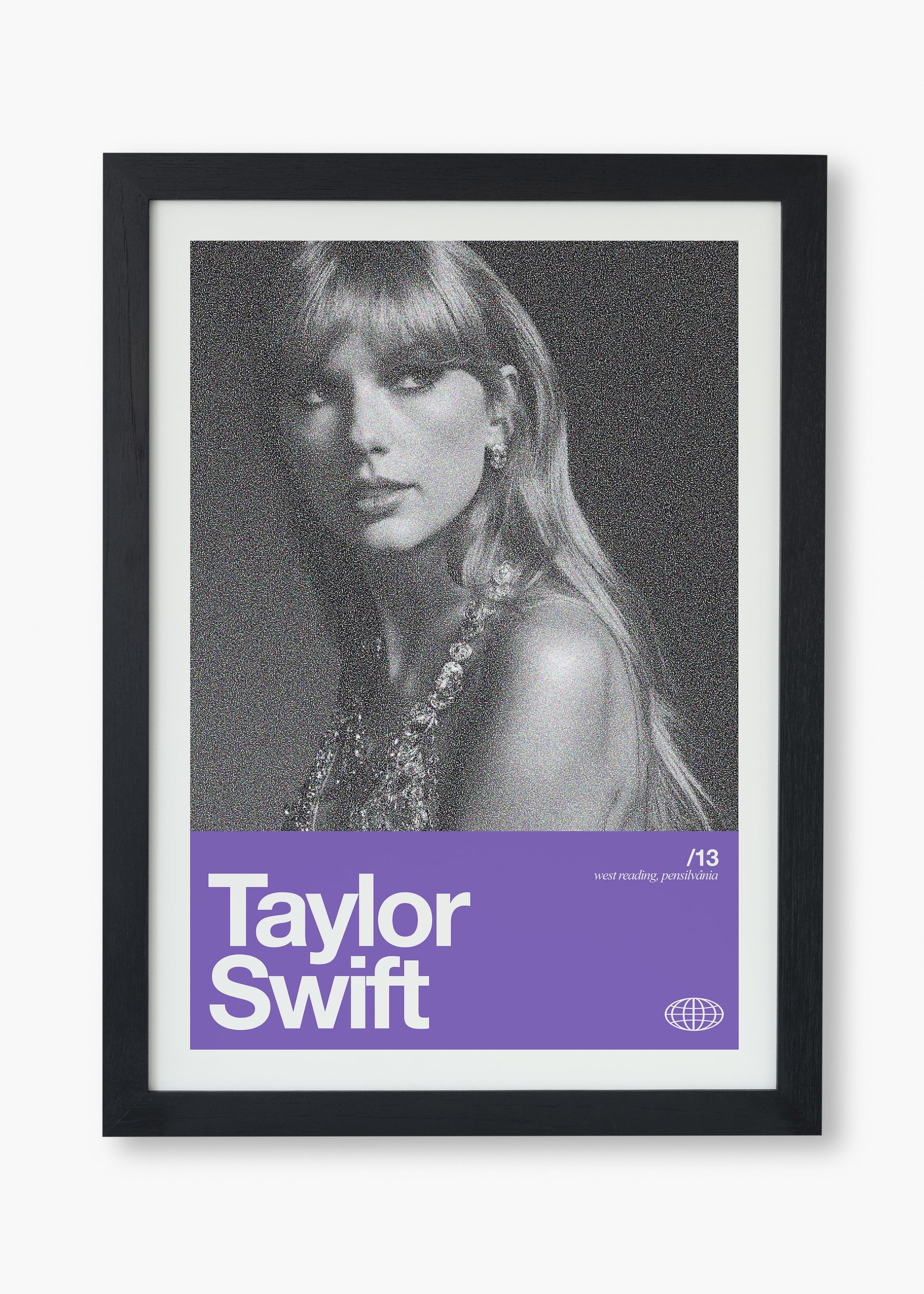 Quadro Taylor Swift Silver