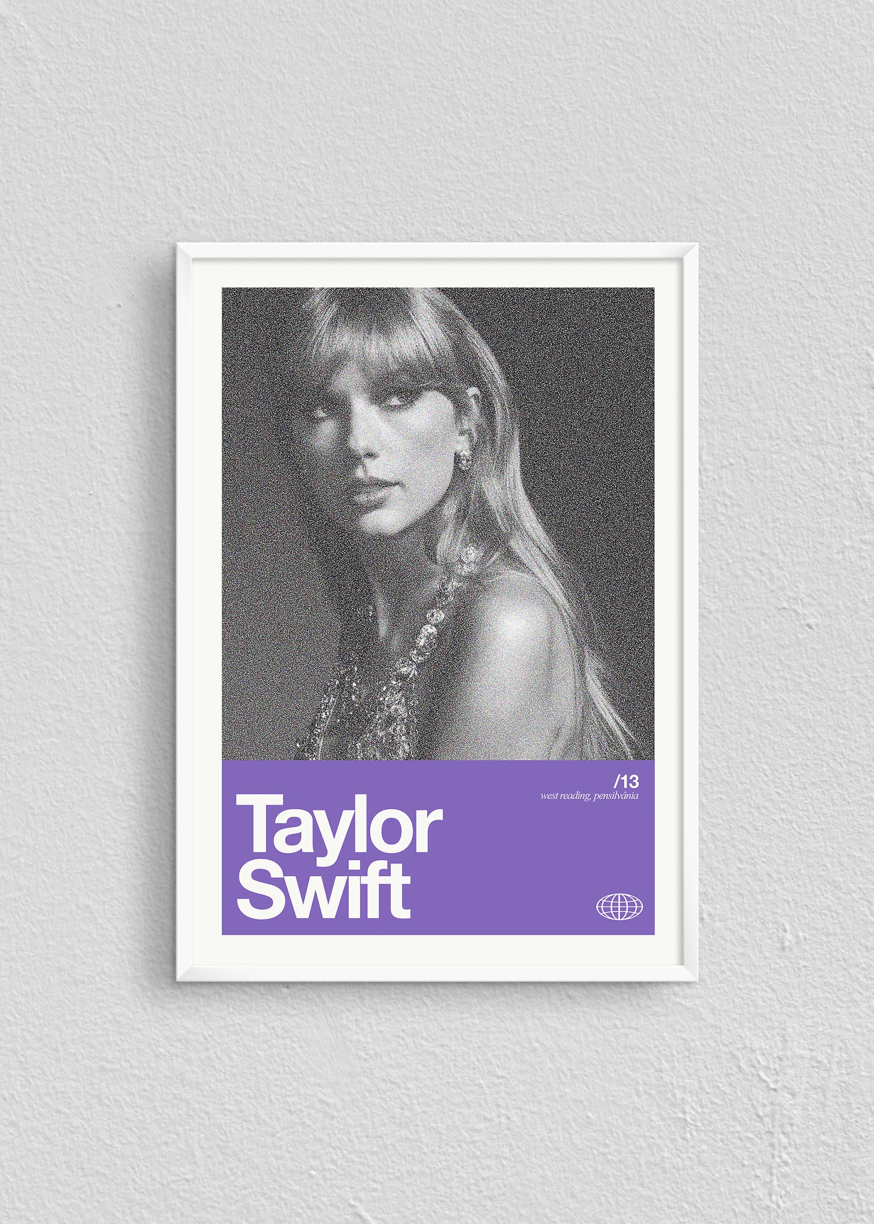 Quadro Taylor Swift Silver