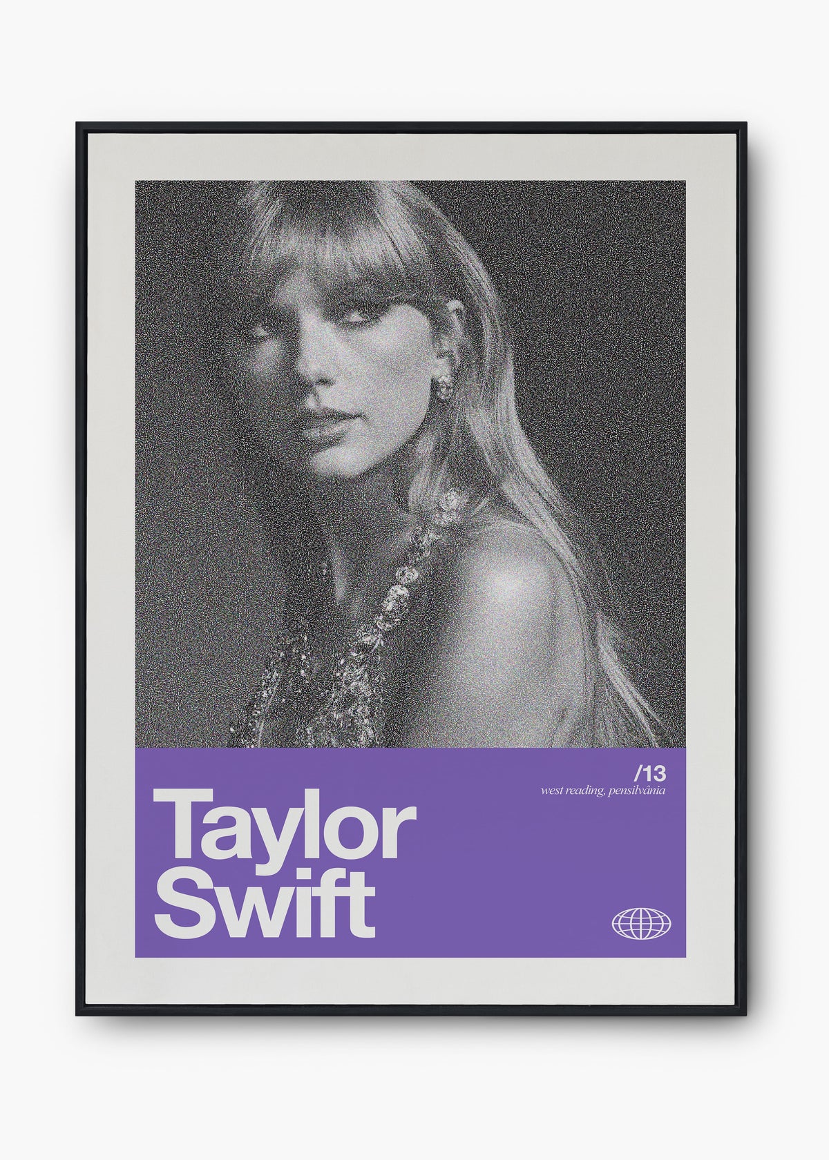 Quadro Taylor Swift Silver