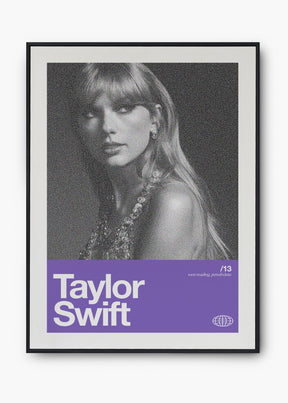 Quadro Taylor Swift Silver