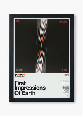 Quadro The Strokes First Impressions of Earth