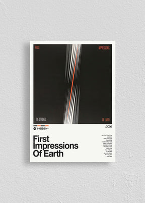 Quadro The Strokes First Impressions of Earth